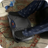 Foot relaxation session at home